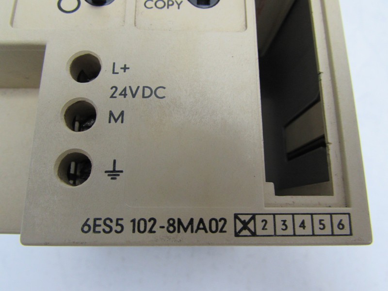  Siemens Simatic S5 6ES5 102-8MA02 E-St.01 6ES5102-8MA02 tested фото на Industry-Pilot