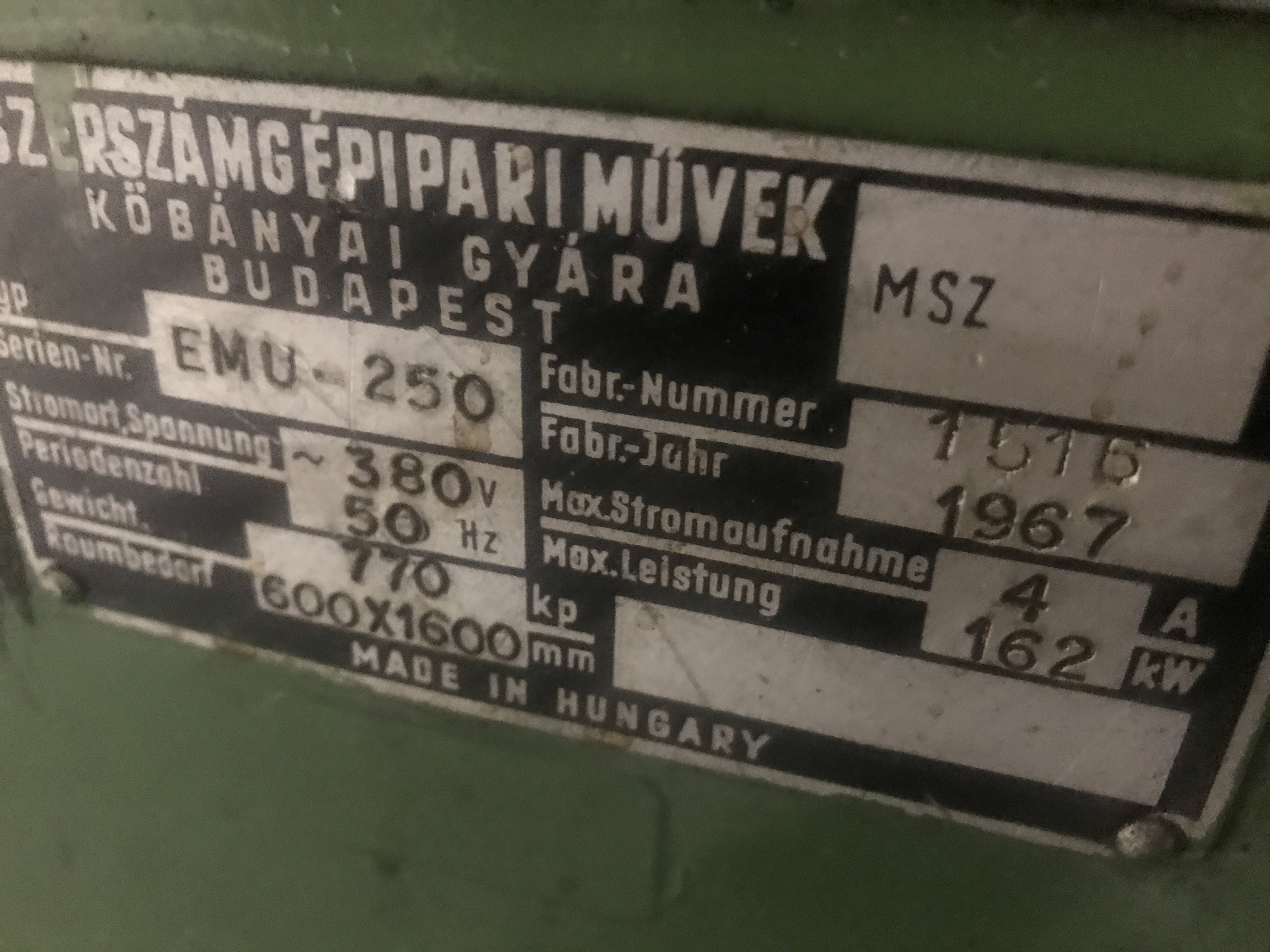 Drehmaschine konventionell KART EMU - 250 Bilder auf Industry-Pilot