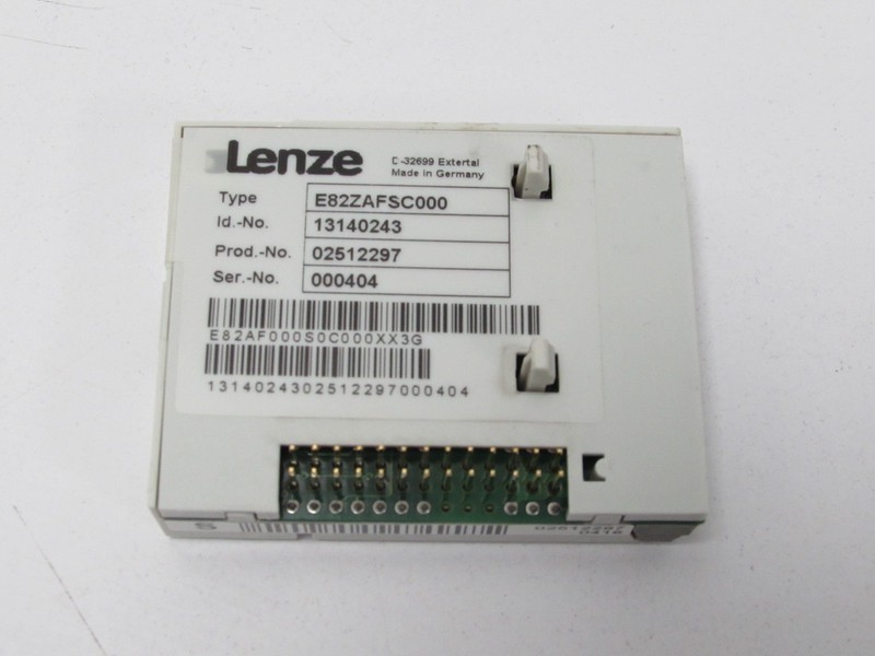 Модуль Lenze E82ZAFSC000 Standart Funktionsmodul Top Zustand фото на Industry-Pilot