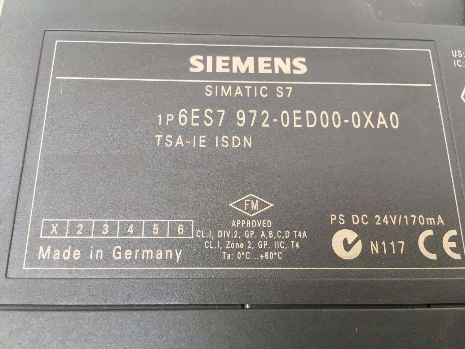  6ES7972-0ED00-0XA0 Siemens S7 TS-Adapter IE ISDN Teleservice 6ES7 972-0ED00-0XA0 الصورة على Industry-Pilot