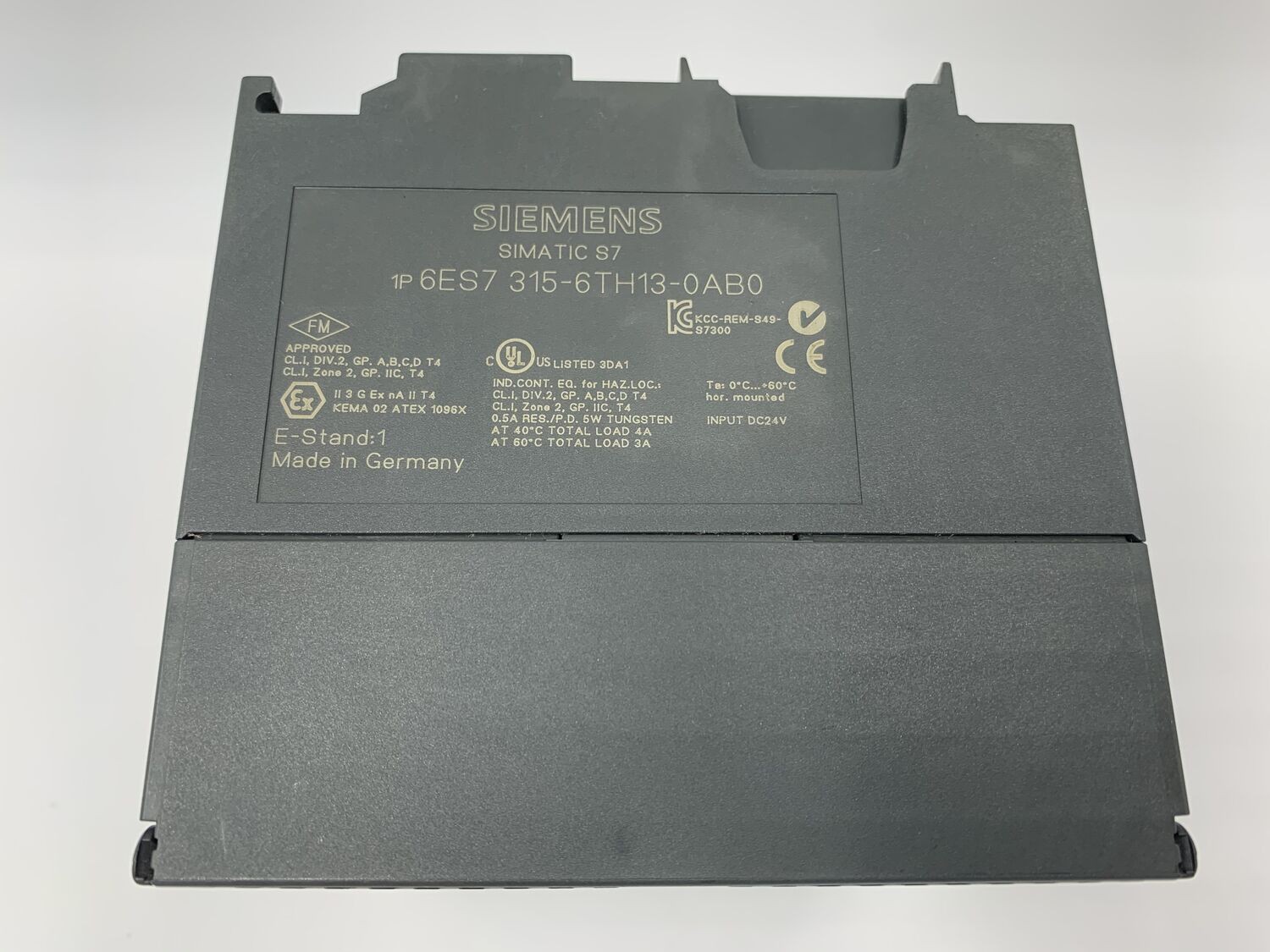  Siemens 6ES7315-6TH13-0AB0 SIMATIC S7 300 CPU 315T-2 DP SPS 6ES7 315-6TH13-0AB0 photo on Industry-Pilot