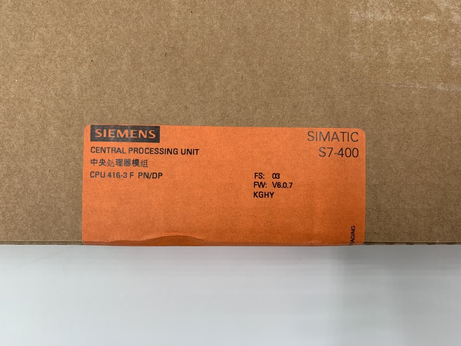  Siemens 6ES7416-3FS06-0AB0 Simatic S7 400 CPU416F-3PN/DP 6ES7 416-3FS06-0AB0 SPS фото на Industry-Pilot