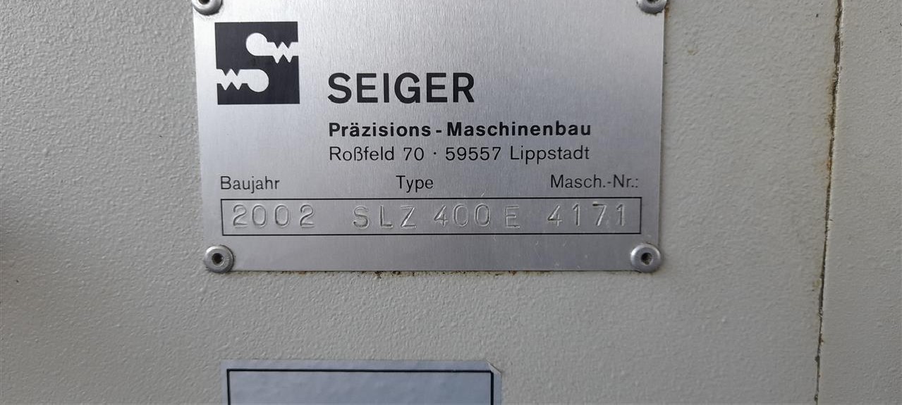 CNC Drehmaschine - Schrägbettmaschine Seiger SLZ 400E x 1000 Bilder auf Industry-Pilot