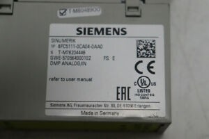 Module Siemens Sinumerik 840D 6FC5111-0CA04-0AA0 DMP ANALOG / IN FS: E UNUSED photo on Industry-Pilot