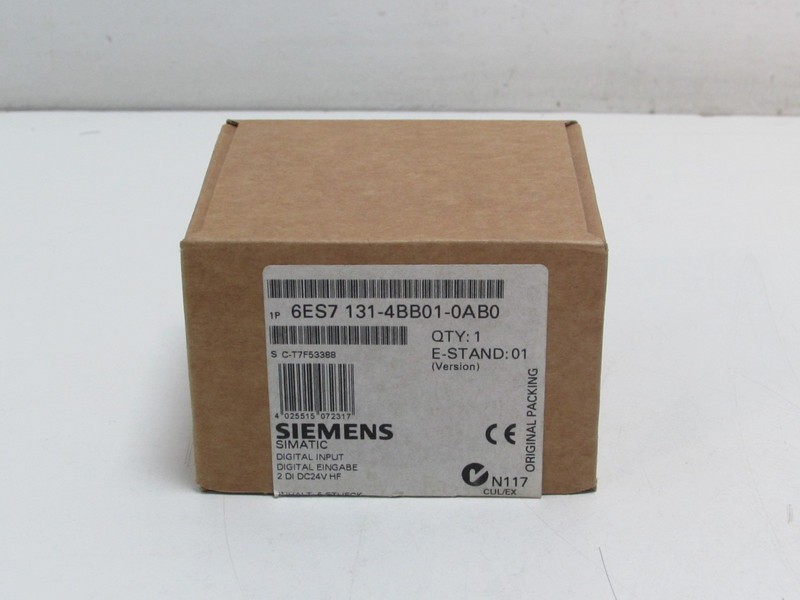  Siemens Simatic 5 Stück 6ES7 131-4BB01-0AA0 6ES7131-4BB01-0AA0 Digital Input OVP фото на Industry-Pilot