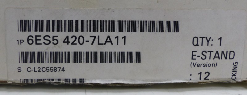  Siemens Simatic S5 Digital Input 6ES5 420-7LA11 6ES5420-7LA11 E.St. 1 UNUSED OVP фото на Industry-Pilot