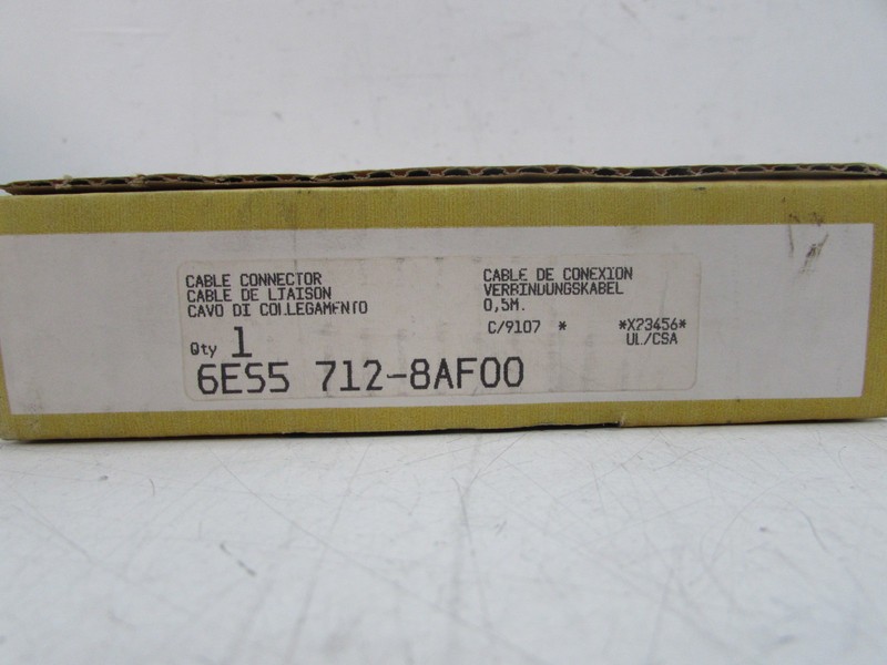  Siemens  S5 100U 6ES5 712-8AF00 Cable connector unbenutzt OVP фото на Industry-Pilot