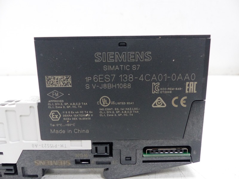  Siemens Simatic S7 6ES7 138-4CA01-0AA0 PM-E DC24V 6ES7 139-4CD20-0AA0 TOP фото на Industry-Pilot