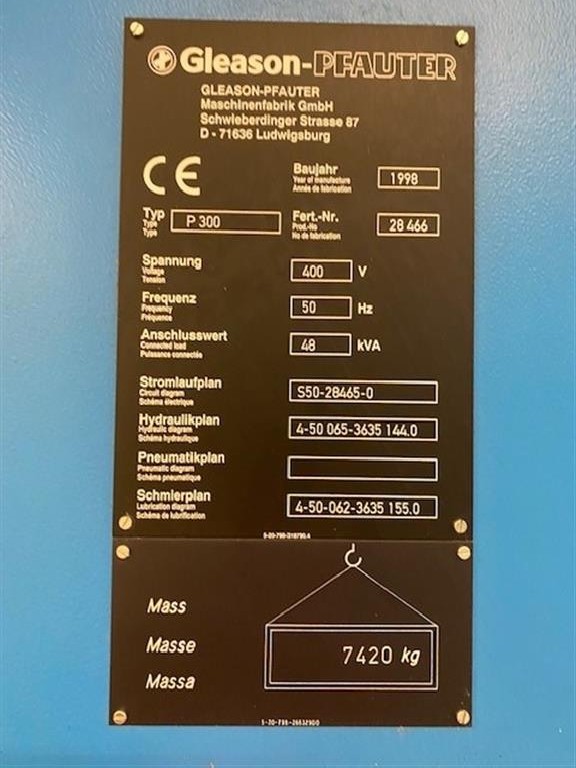 Zahnrad-Abwälzfräsmaschine - vertikal GLEASON PFAUTER P300 Bilder auf Industry-Pilot