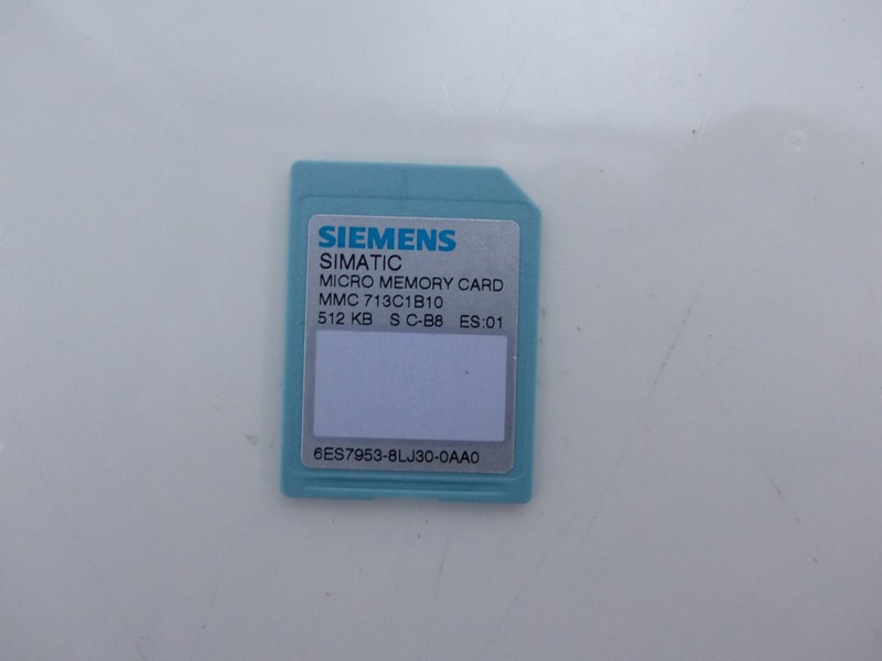  Siemens 6ES7953-8LJ30-0AA0 MMC 512KB 6ES7 953-8LJ30-0AA0 TOP ZUSTAND Bilder auf Industry-Pilot