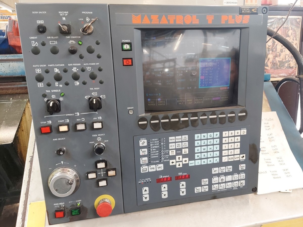 CNC Drehmaschine MAZAK QT 28N Bilder auf Industry-Pilot