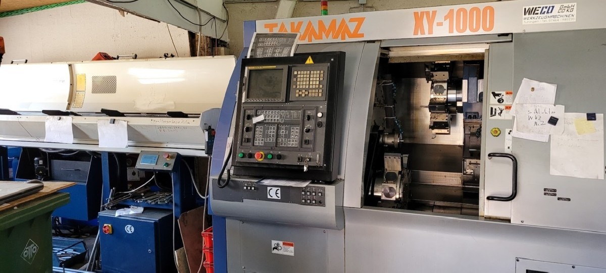 CNC Drehmaschine - Schrägbettmaschine TAKAMAZ XY 1000 Bilder auf Industry-Pilot
