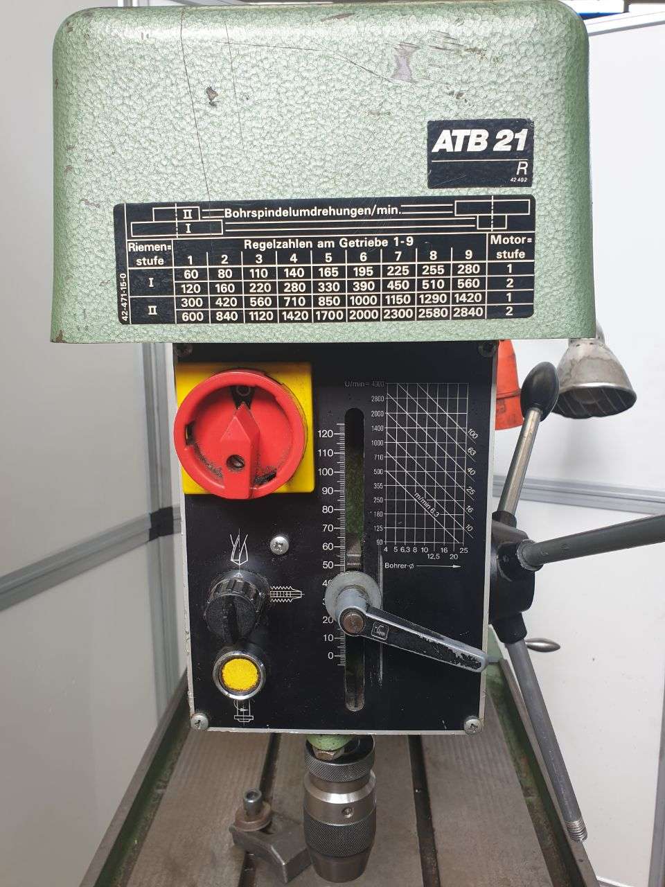 Säulenbohrmaschine  GENKO ATB 21 R Bilder auf Industry-Pilot