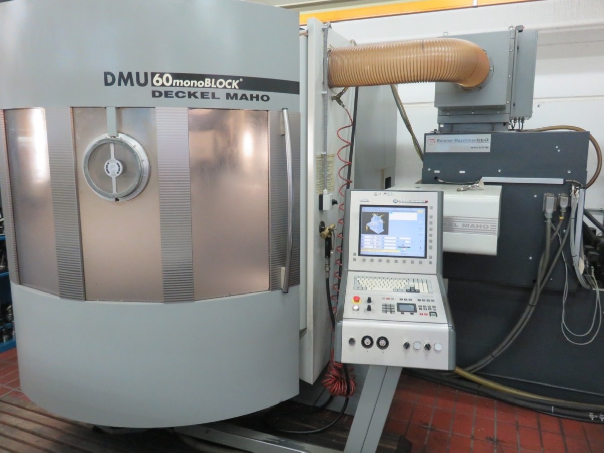 Bearbeitungszentrum - Vertikal DMG DMU 60 monoBlock Bilder auf Industry-Pilot