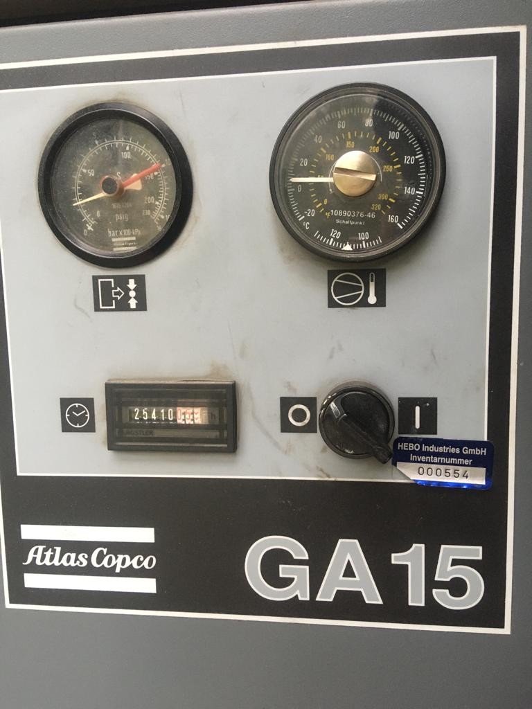 Schraubenkompressor ATLAS COPCO GA 15 SP Bilder auf Industry-Pilot