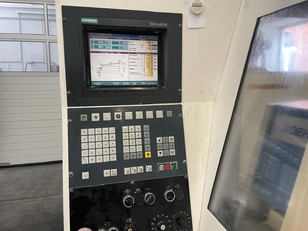 Токарный станок - контрол. цикл BOEHRINGER VDF DUS 560 CNC фото на Industry-Pilot