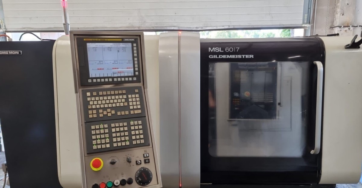 Прутковый токарный автомат продольного точения DMG MSL 60/7 фото на Industry-Pilot