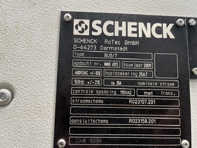 Балансировочный станок SCHENCK BU5/7 фото на Industry-Pilot