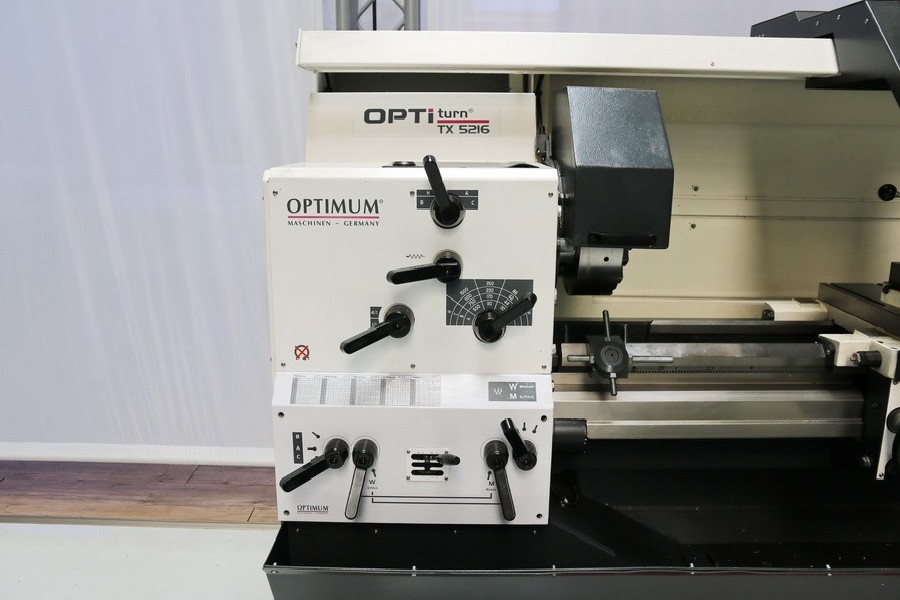 Leit- und Zugspindeldrehmaschine OPTIMUM OPTIturn TX 5216 Bilder auf Industry-Pilot
