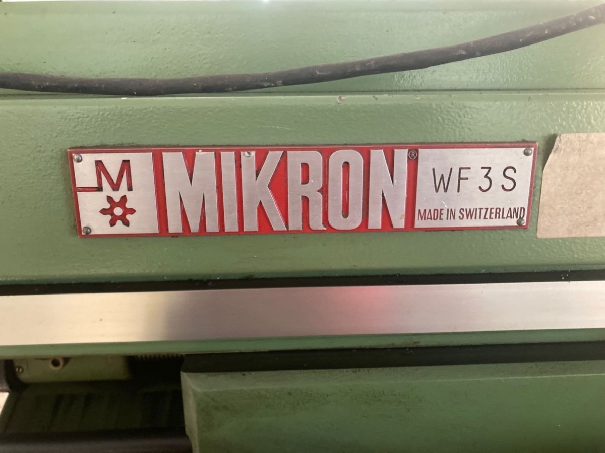 Инструментальный фрезерный станок - универс. MIKRON WF 3S фото на Industry-Pilot
