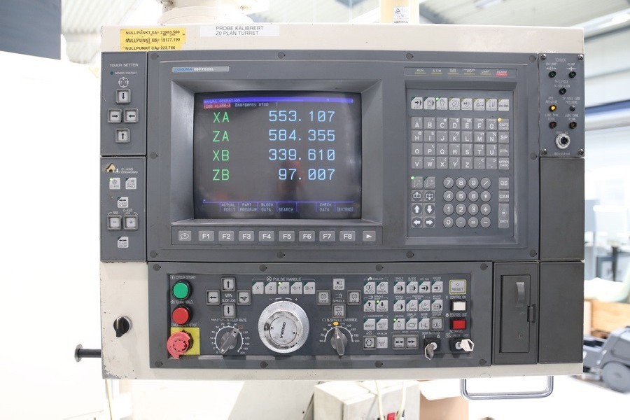 Токарно фрезерный станок с ЧПУ OKUMA LU 25 M фото на Industry-Pilot