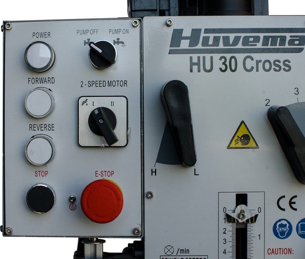 Bohr- und Fräsmaschine HUVEMA HU 30 CROSS-4 Bilder auf Industry-Pilot