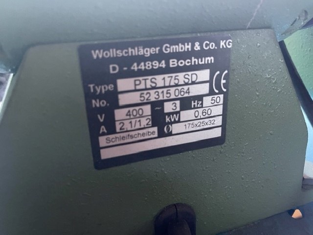 Точило Wollschlaeger PTS 175 SD фото на Industry-Pilot