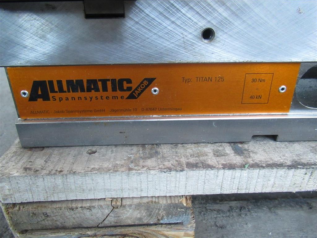 Зажимные тиски Allmatic NC 125 Titan 125 фото на Industry-Pilot