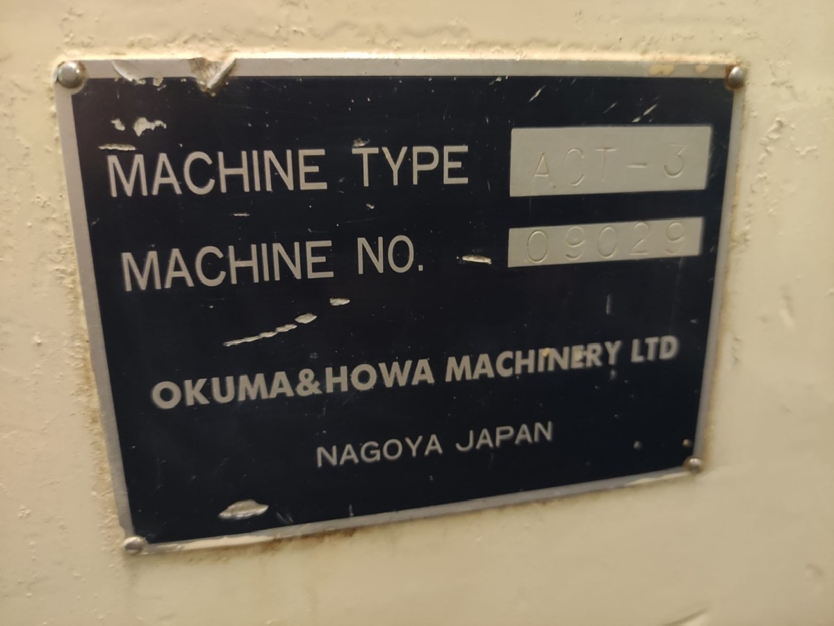 Токарный станок с ЧПУ OKUMA-HOWA ACT-3 фото на Industry-Pilot