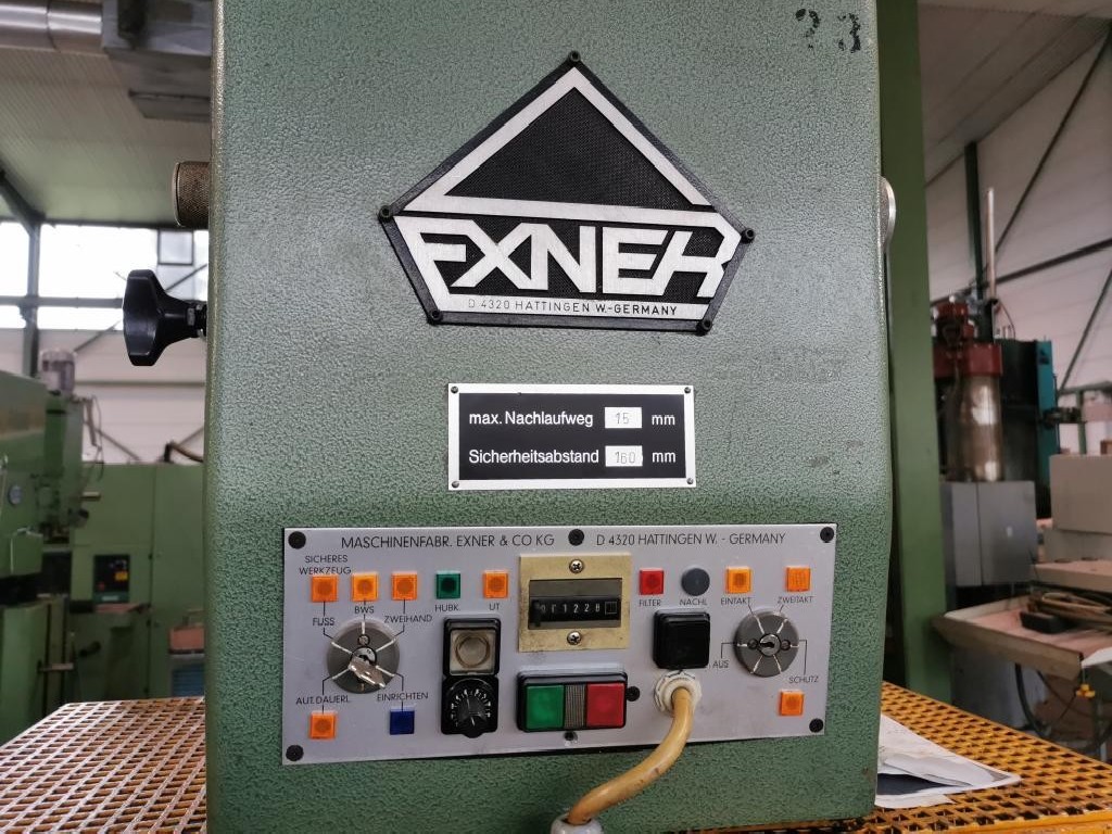 Одностоечный пресс - гидравлический EXNER EEX 20 фото на Industry-Pilot