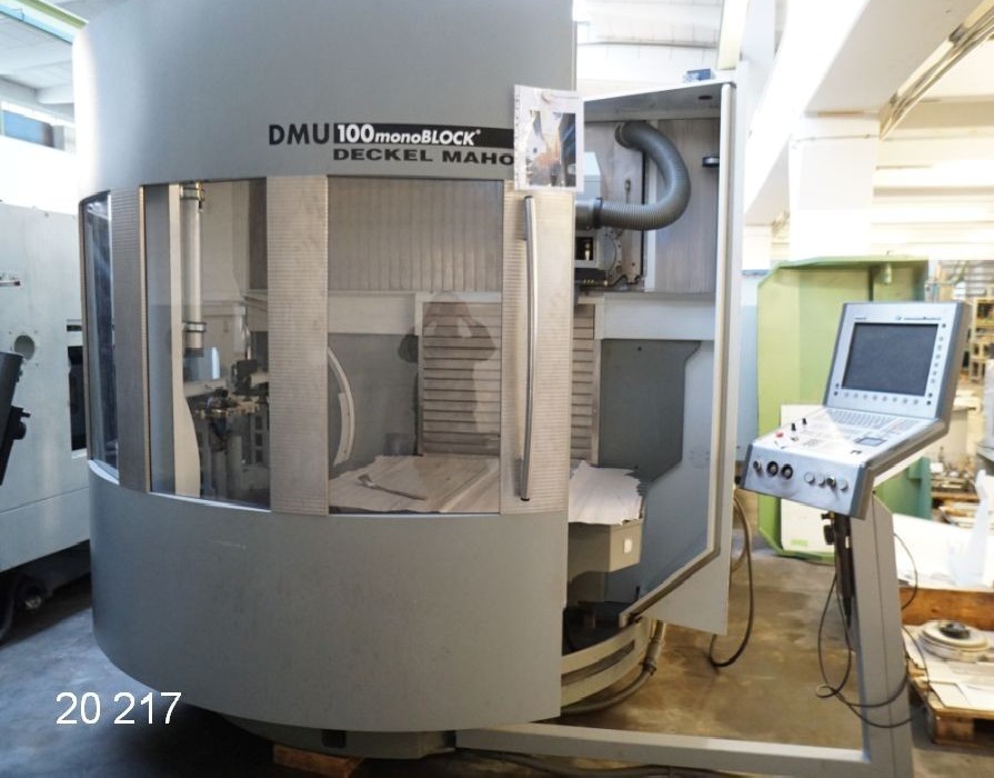Обрабатывающий центр - универсальный DMG (5-Осей) DMU 100 monoBlock/iTNC 530 фото на Industry-Pilot