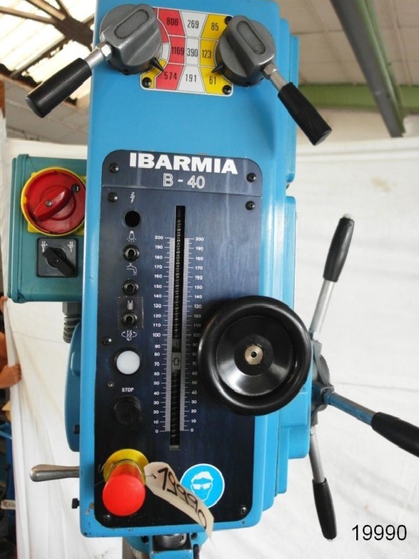 Сверлильный станок со стойками IBARMIA B40 фото на Industry-Pilot