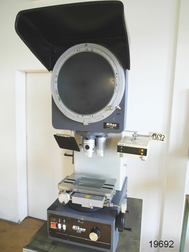 Проектор для контроля профиля NIKON V - 12 фото на Industry-Pilot
