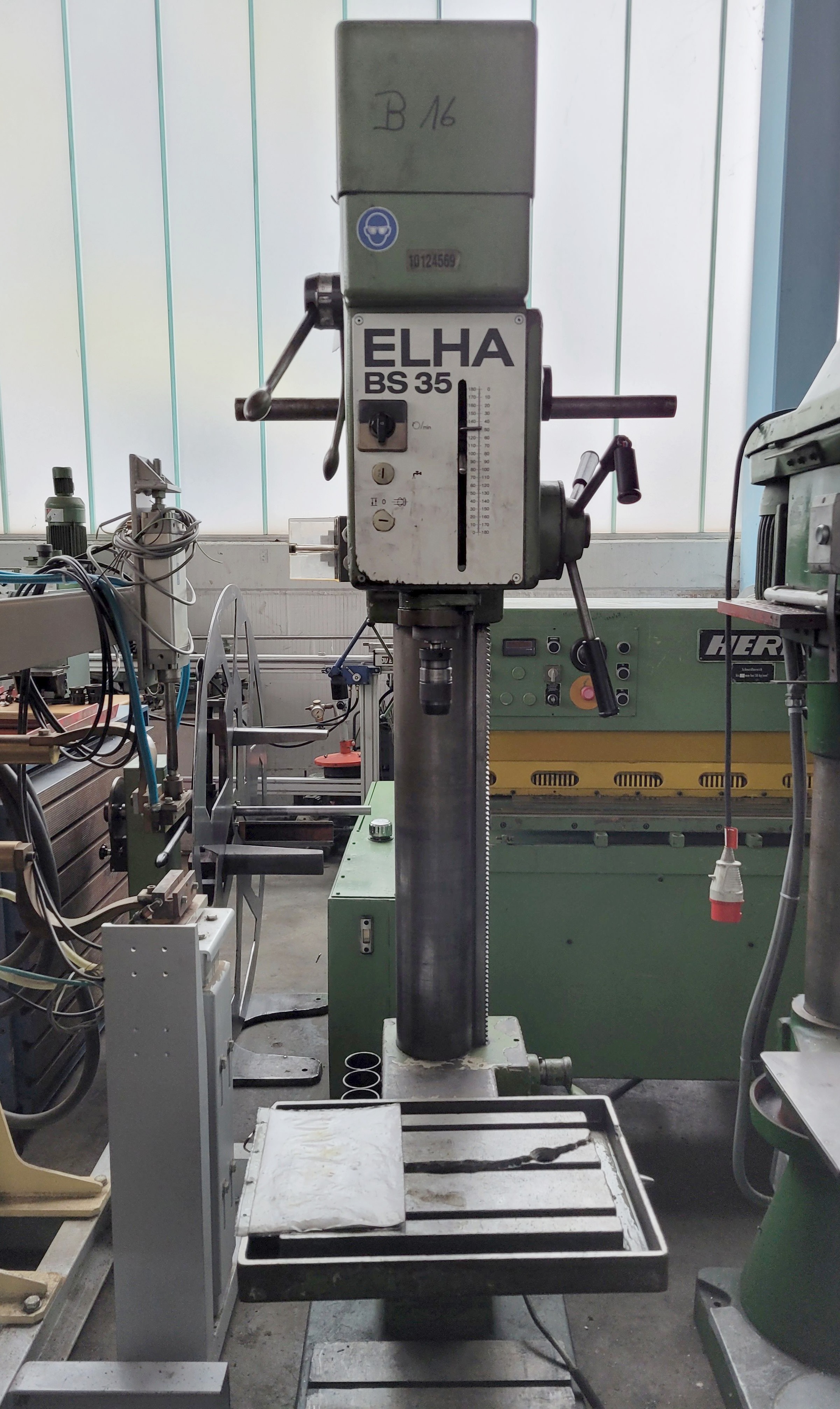 Säulenbohrmaschine ELHA BS 35 SV Bilder auf Industry-Pilot