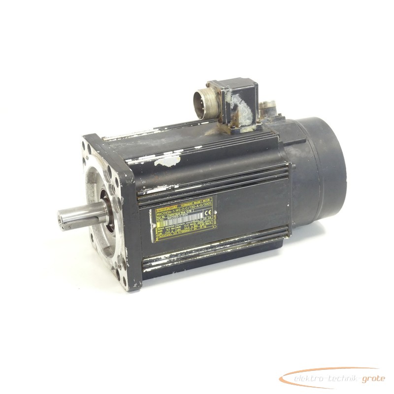 Servomotor Indramat MAC093A-1-WS-2-C/130-A-0/S005 Permanent Magnet Motor SN:MAC093-57854 photo on Industry-Pilot