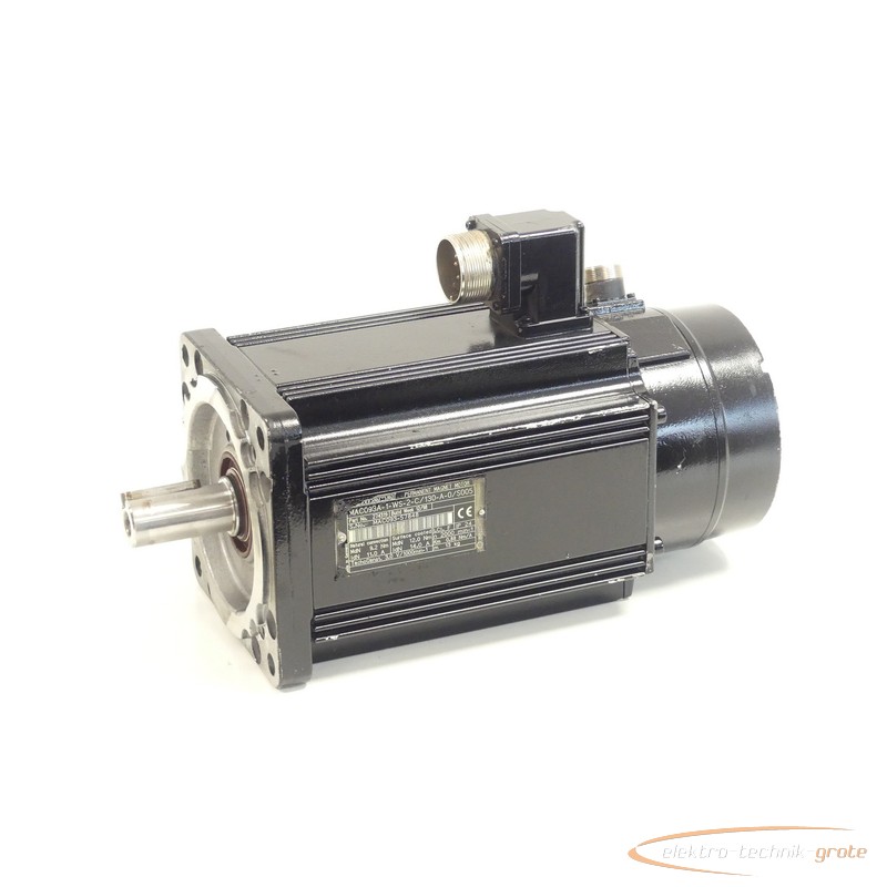 Servomotor Indramat MAC093A-1-WS-2-C/130-A-0/S005 Permanent Magnet Motor SN:MAC093-57848 Bilder auf Industry-Pilot