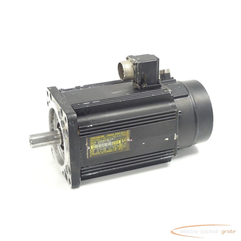 Servomotor Indramat MAC093A-1-WS-2-C/130-A-0/S005 Permanent Magnet Motor SN:MAC093-57852 photo on Industry-Pilot