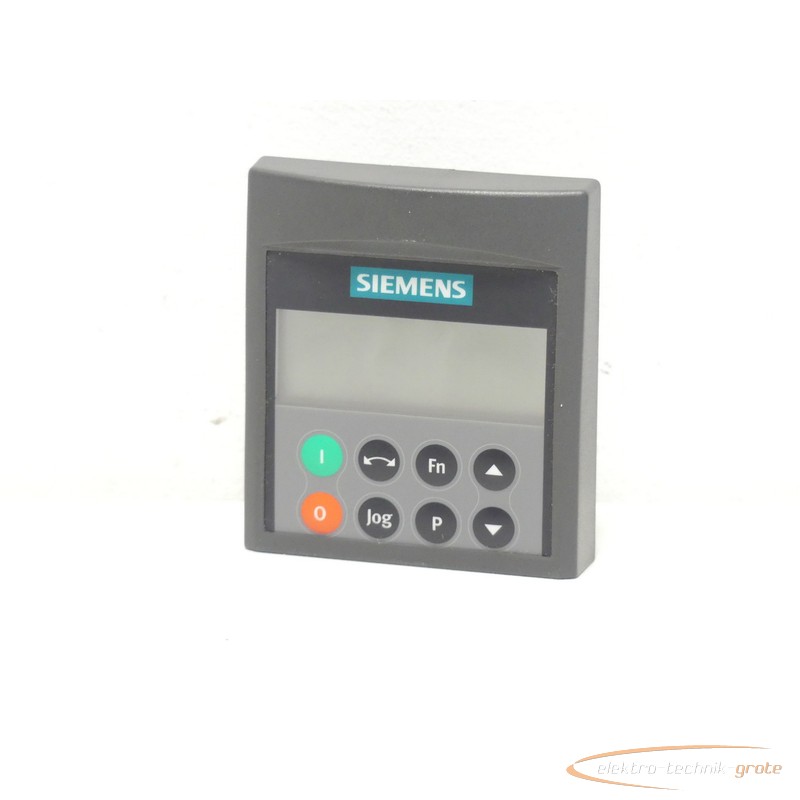  Siemens 6SE6400-0BP00-0AA0 MICROMASTER 4 OPERATOR PANEL SN.XAS706-000604 Bilder auf Industry-Pilot