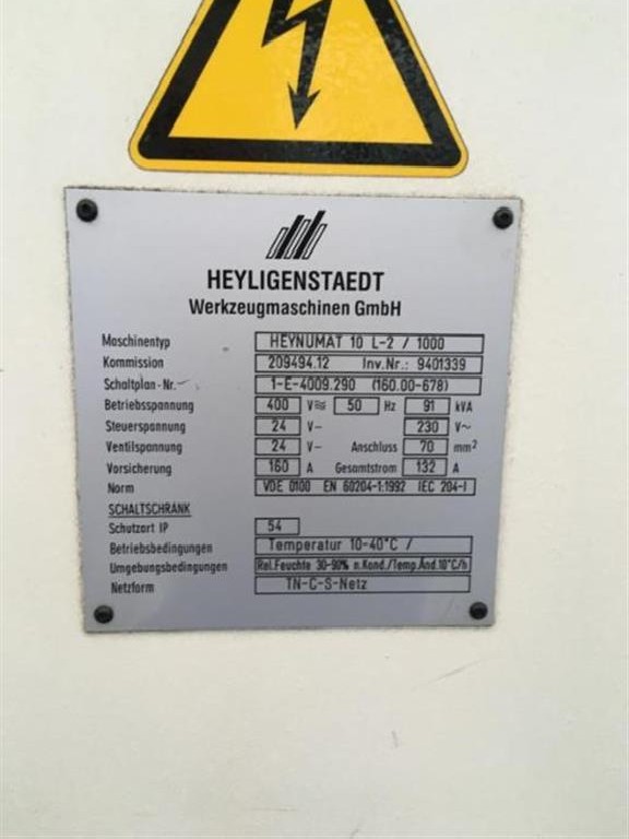 CNC Drehmaschine HEYLIGENSTAEDT Heynumat 10-L-2 / 1000 Bilder auf Industry-Pilot