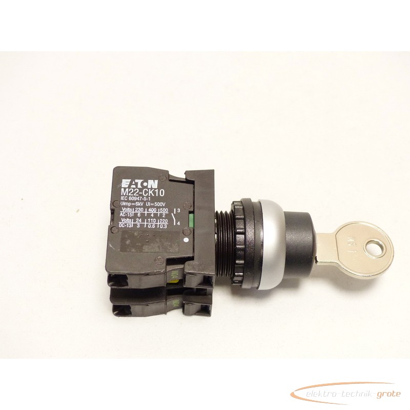Schalter Eaton M22-CK10 + Schlüssel Schalter Bilder auf Industry-Pilot