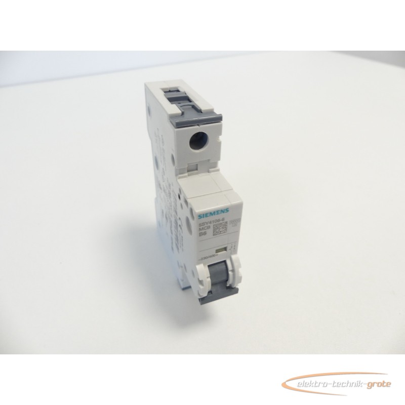 Leistungsschalter Siemens 5SY4106-6 MCB B6 Leistungsschalter Bilder auf Industry-Pilot