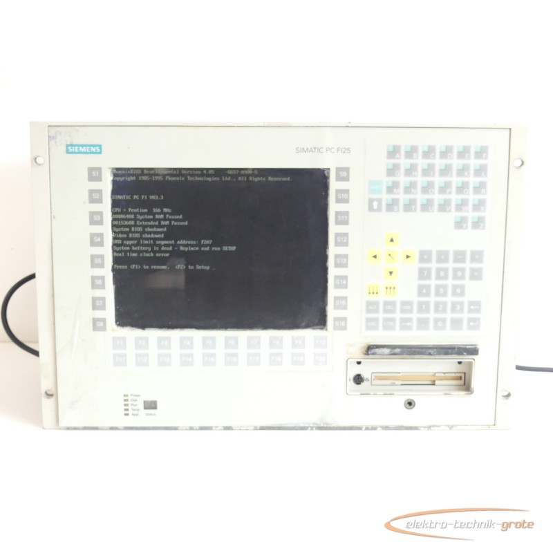 Simatic Siemens 6ES7645-1CK10-0AE0 SIMATIC PC FI 25 Industrie PC SN:K3131600 Bilder auf Industry-Pilot