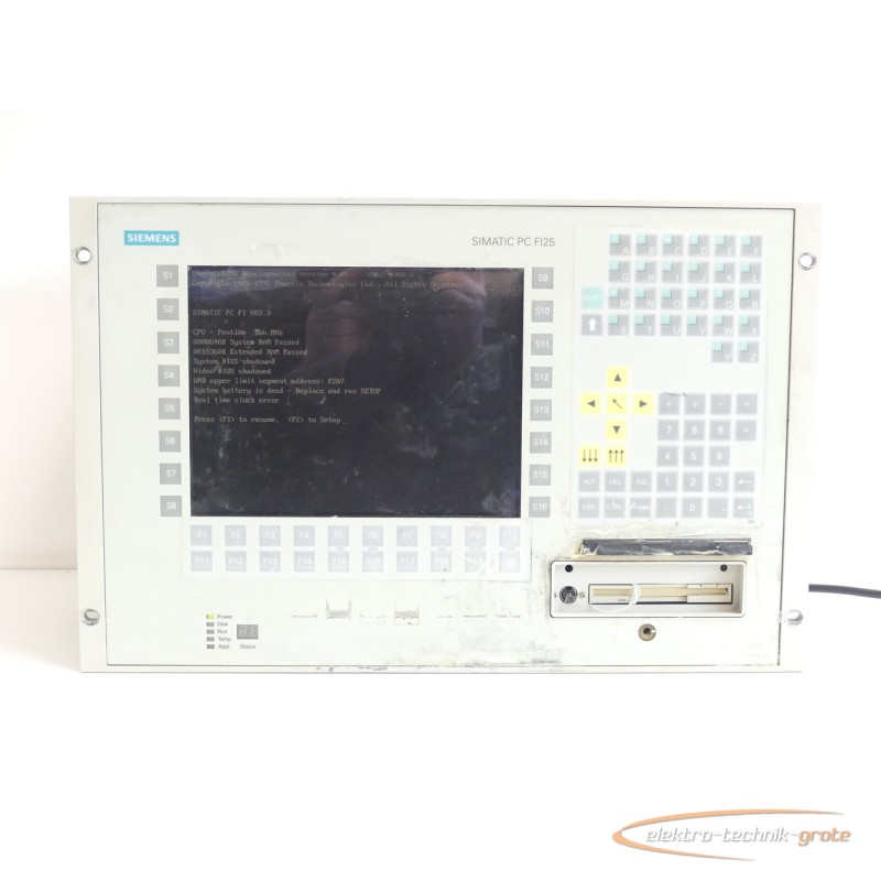 Simatic Siemens 6ES7645-1CK10-0AE0 SIMATIC PC FI 25 Industrie PC SN:K3131601 фото на Industry-Pilot