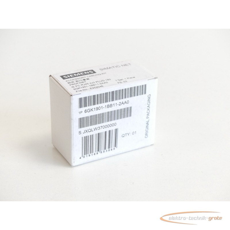 Steckverbinder Siemens 6GK1901-1BB11-2AA0 RJ45 Steckverbinder - ungebraucht! - Bilder auf Industry-Pilot