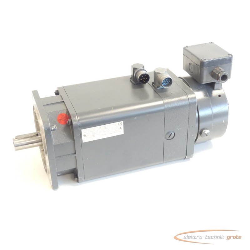 Servomotor Siemens 1FT5072-0AF71-1 - Z SN:EJ393386801002 mit Binder 77 60013A00 Bremse photo on Industry-Pilot