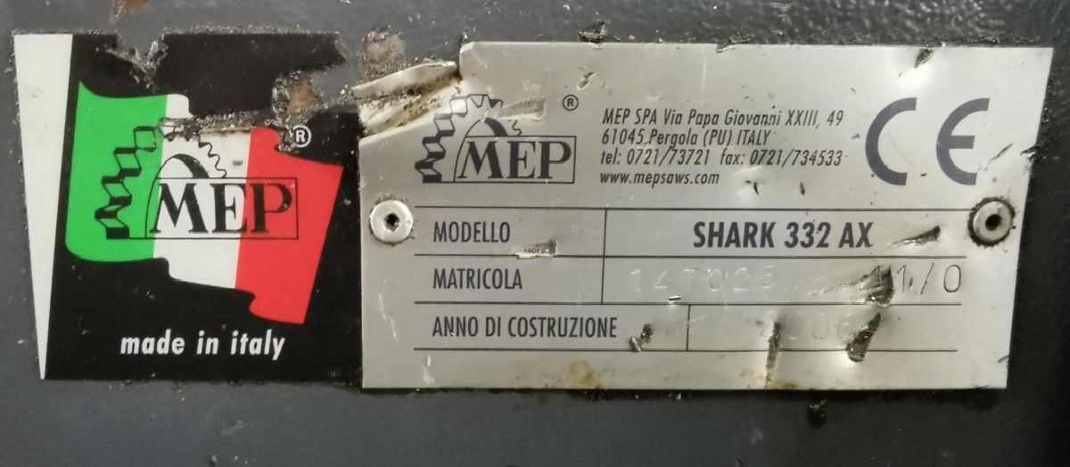 Bandsägeautomat - Horizontal MEP SHARK-332 AX Bilder auf Industry-Pilot