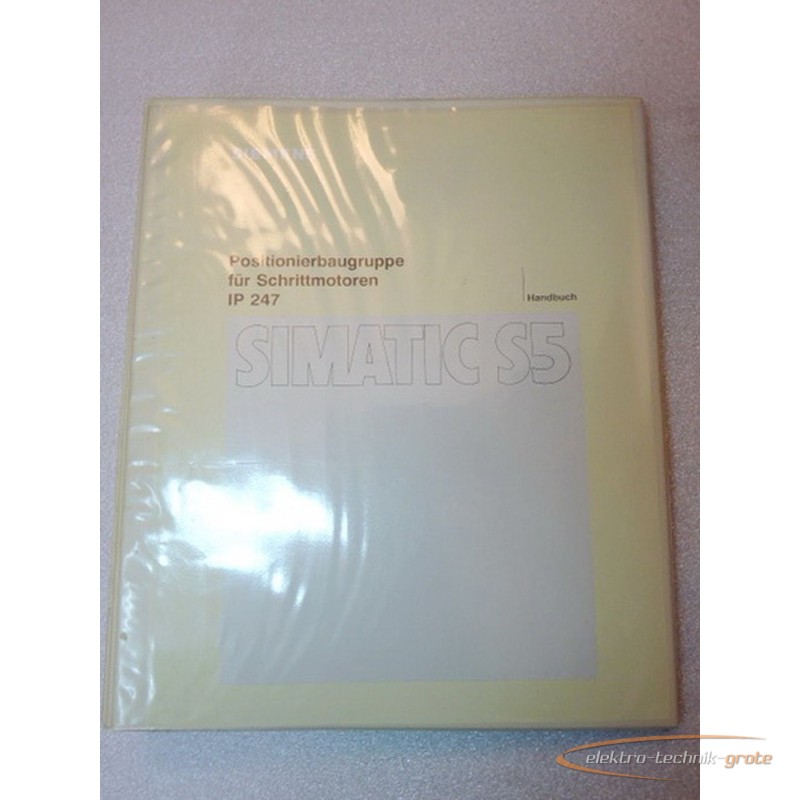 Manual Siemens 6ES5998-5SB11 Handbuch photo on Industry-Pilot