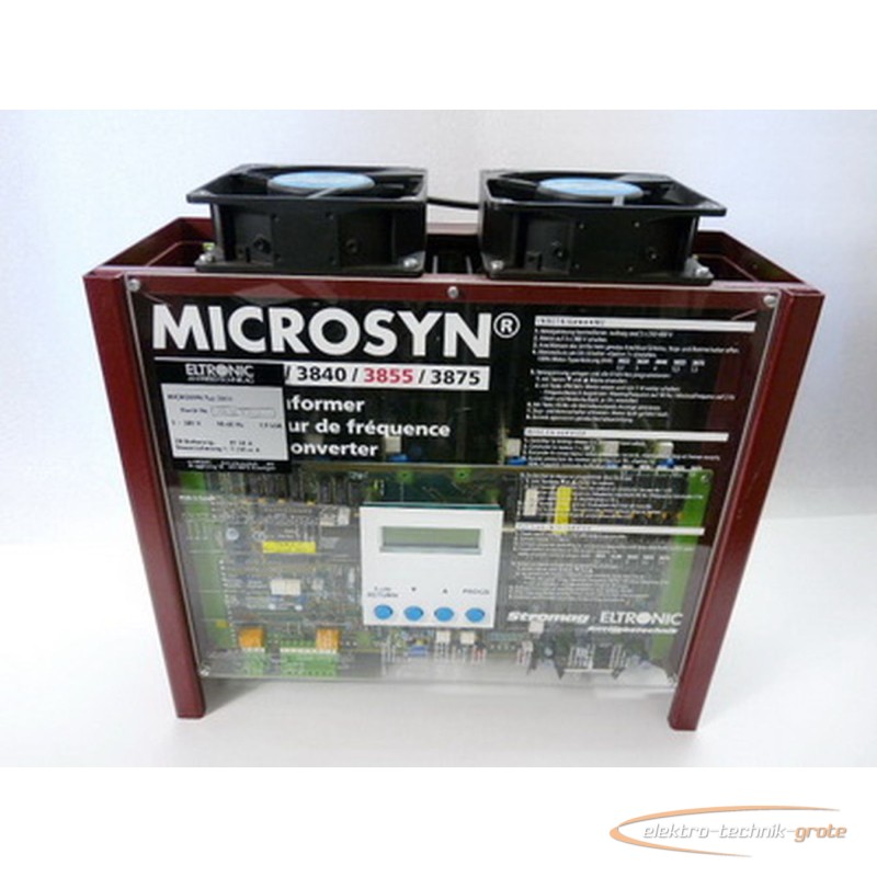  Eltronic Microsyn 3855 Umrichter الصورة على Industry-Pilot