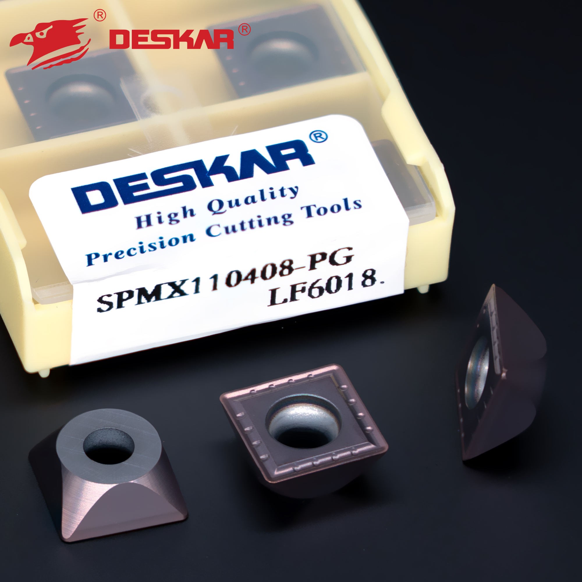 Твердосплавные пластины DESKAR SPMX110408-PG LF6018 фото на Industry-Pilot