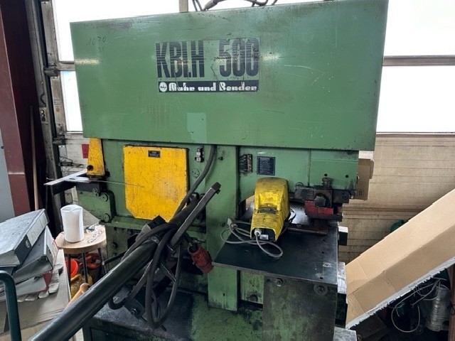 Turret Punch Press MUHR & BENDER KBLH 500 photo on Industry-Pilot